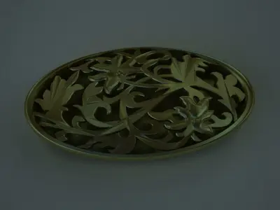 Furniture Door Handle Knob 3d model4 3D model