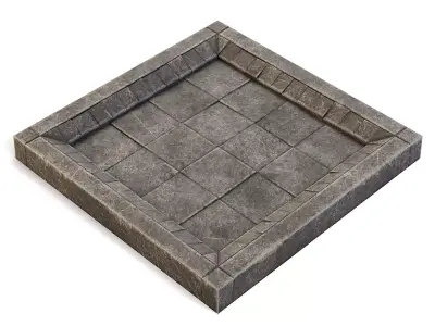 Dungeon Floor 3D model