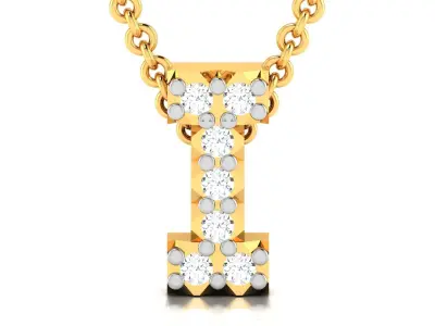Women Pendant 3DM STL OBJ FBX Render Details 3D print model