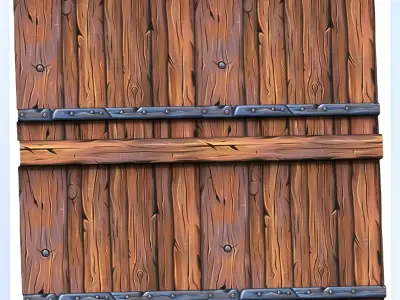 Stylized Wood Seamless Texture Texture