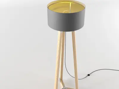 Modern stand light 3D model