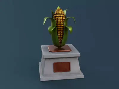 Corn Monument 3D model