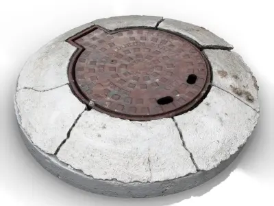 Sewer Lid A1 3D model