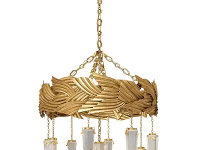 Goossens Paris Couture Chandelier 3D model
