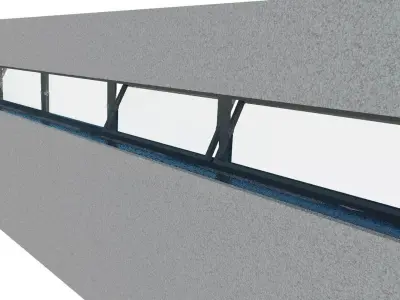 Pivot Window Horizontal Axis 3D model