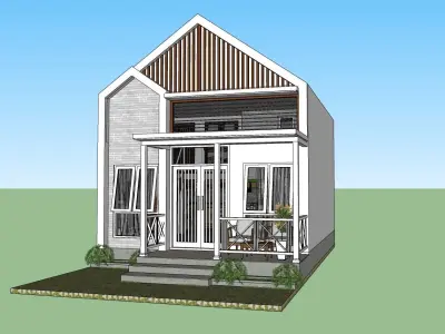 Small Home Tiny house 3D model