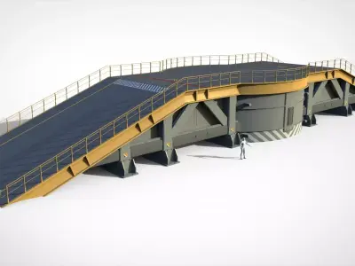 Sci-fi architecture 13 3D model