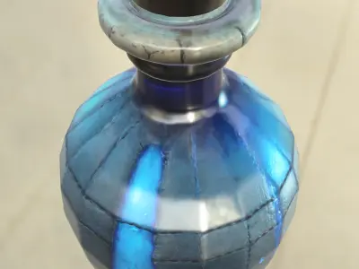 Arcane Core Vial  Magical Energy Bottle 3D model