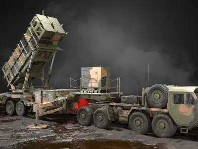  HEMTT+MIM-104 Patriot SAM PBR 