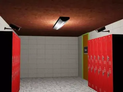 The Nigerian School LowPoly 3D Model Low-poly 3D model