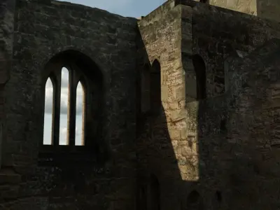 Bodiam Castle 3D model