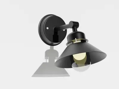 Wall Lamp Upplid 3D model