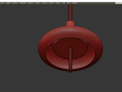 MICO pendant Low-poly 3D model