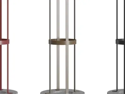Marcel Coat Stand Floor Standing 3D model
