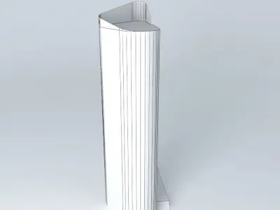 Central Building China Fortune Building Free 3D model