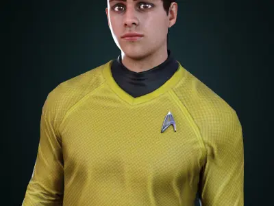 Kelvin Gary Mitchell For G8M 3D model