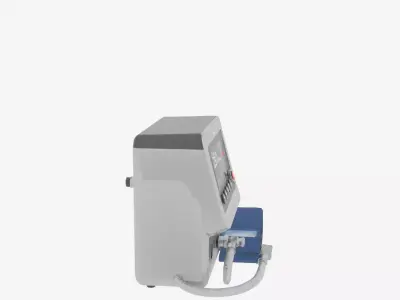 Advanced 3D Surgical Headlight Model Fiber Optic Illumination 3D model
