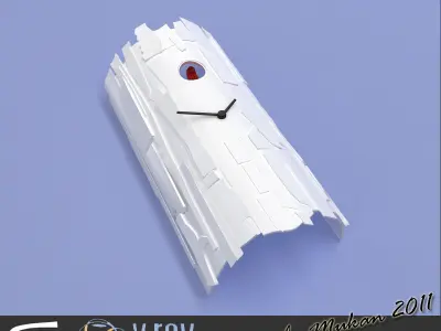 Brichetto Clock 3D model