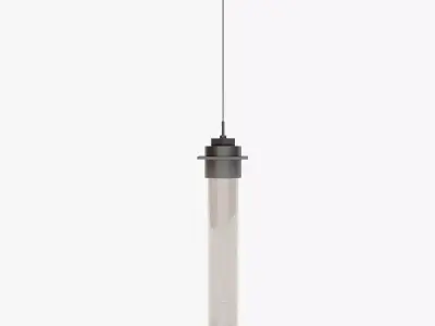 Airis Medium Vintage Platinum Pendant Light 3D model