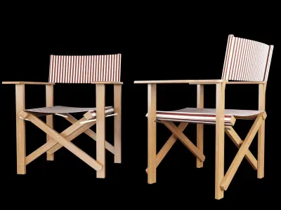The Directors Chair 3D model