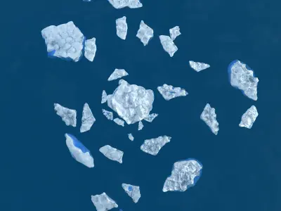 Fragment Ice 3D model