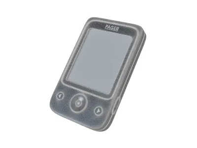 Pager 3D model