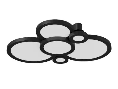 749081 Breve Lightstar Ceiling chandelier 3D model