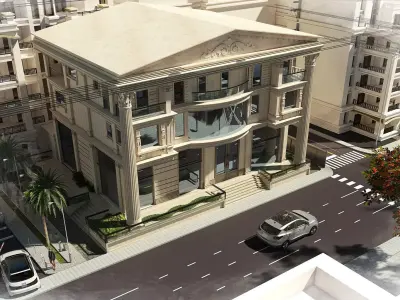 classic  building   3D model