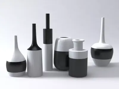 Seta vase 3D model