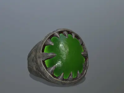 Heal Ring Low-poly 3D model