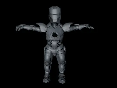 Iron baby 3D model