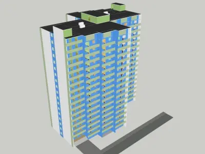 House I700A Moskow 3D model