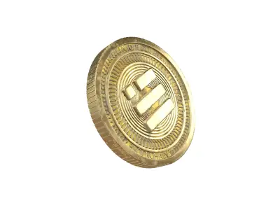 Binance USD Coin v4 002 3D model