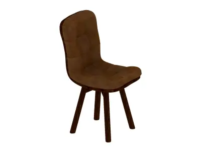 Chair dining Free low-poly 3D model