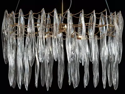 Frozen waterfall by Serip 3D model