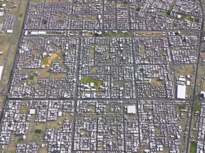 Najaf Low-poly 3D model