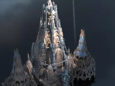 Great Empire Persian Citadel 3D model