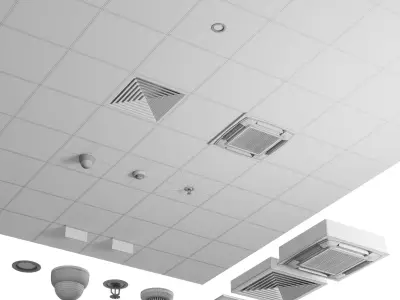 Armstrong Ceiling Classic 3D model