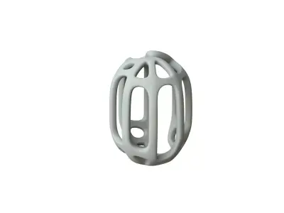 SciFi Cube Object No 15333 Low Poly Shape Texture