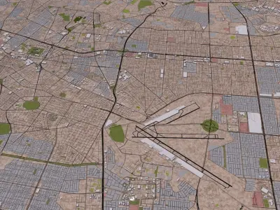 Riyadh City 3D model