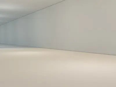 Sci Fi Tunnel Low-poly 3D model 6