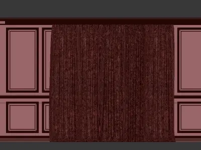 Curtain Set 269 3D model