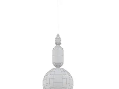 Camila Pendant 3D model