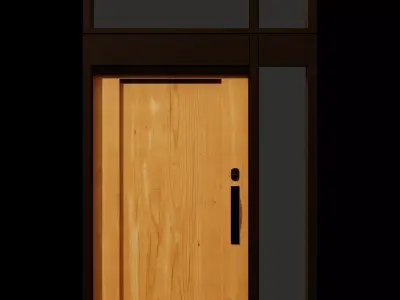 Ultimate Realistic Doors Asset Pack Low-poly 3D model
