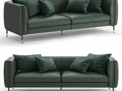 BARLOW sofa Low-poly 3D model