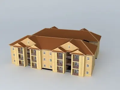 Paladian Village Apartments Free 3D model