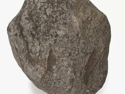 Lowpoly Rock 1 Low-poly 3D model