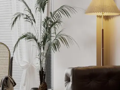 apartment interior scenes    3D model 21
