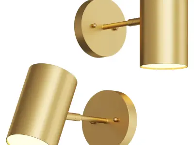 360 Lighting Carla Modern Wall Lamp 3D model