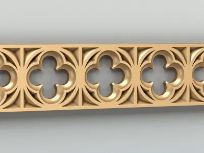 Molding 077 Gothic 3D model